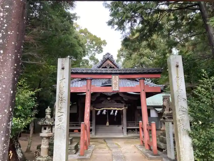 正八幡神社の本殿・本堂