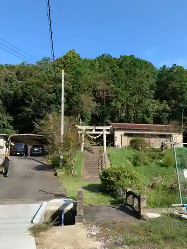 浅間神社の鳥居