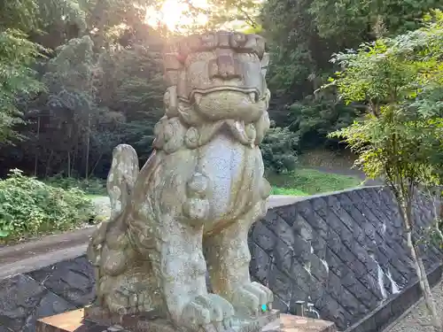 熊野八坂神社の狛犬