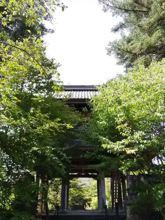 隆国寺の山門・神門