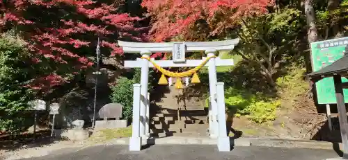 木幡山隠津島神社(二本松市)の鳥居