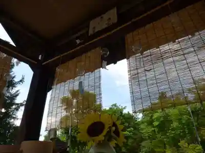 留辺蘂神社の手水舎