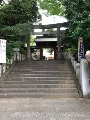 金王八幡宮の鳥居