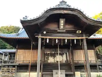 志筑神社の本殿・本堂