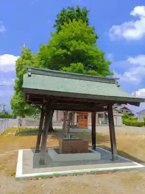 神明社（梅須賀）の手水舎