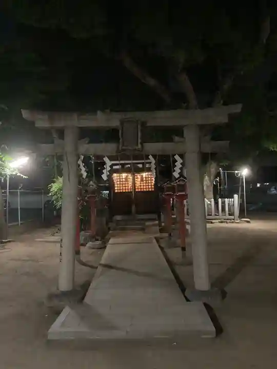 伯光神社の鳥居