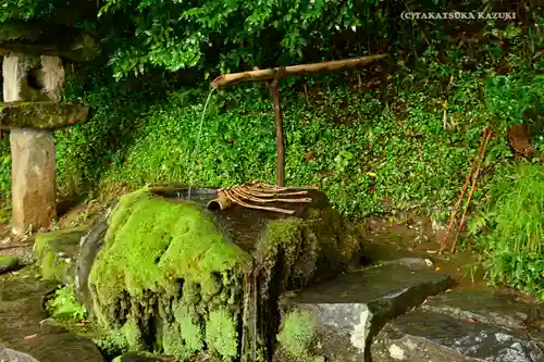 神魂神社の手水舎