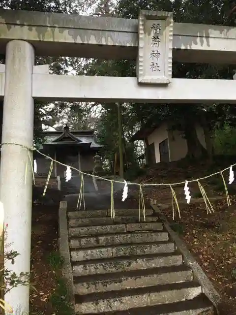 平須稲荷神社の鳥居