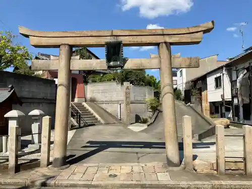 東大禅寺の鳥居