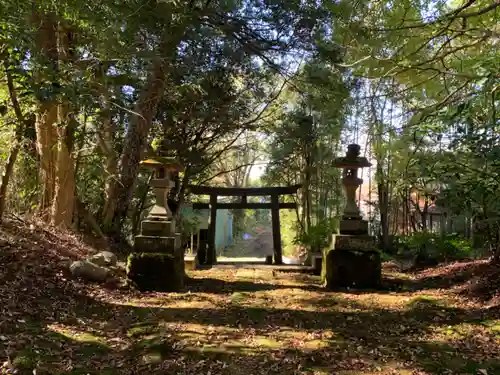 櫃狹神社の鳥居