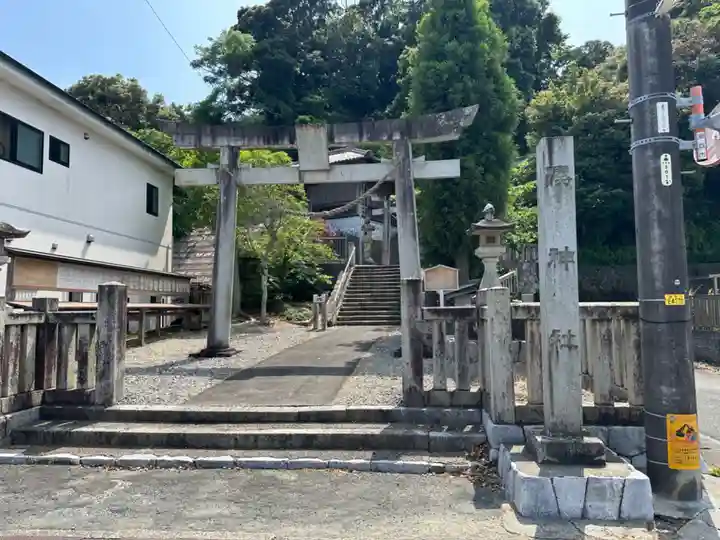 湊神社の鳥居