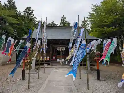 滑川神社 - 仕事と子どもの守り神(福島県)