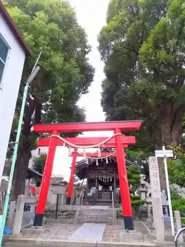 稲荷社（大生稲荷神社）の鳥居