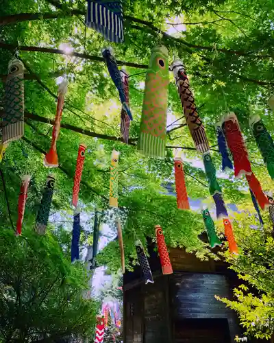 滑川神社 - 仕事と子どもの守り神(福島県)