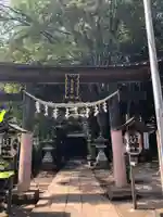 南沢氷川神社の鳥居