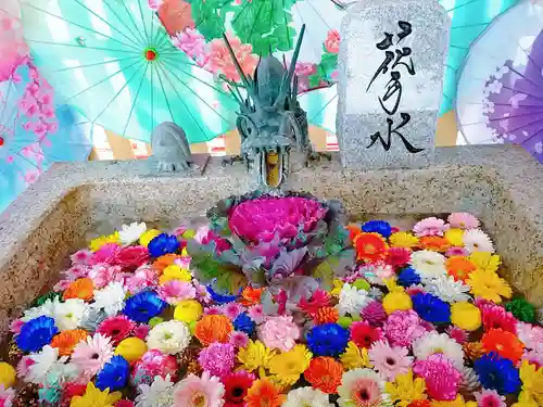 札幌諏訪神社の手水舎