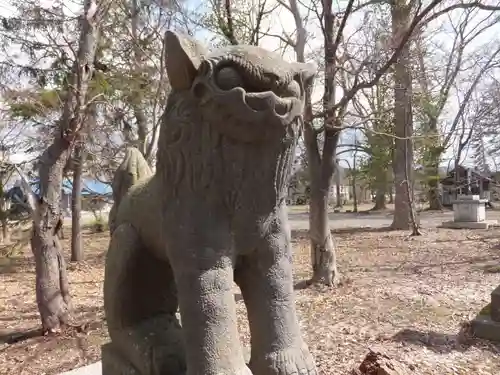 沼貝神社の狛犬