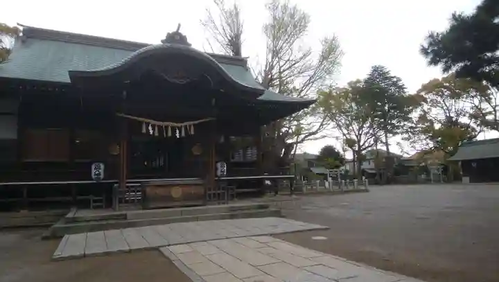 葛飾八幡宮の本殿・本堂