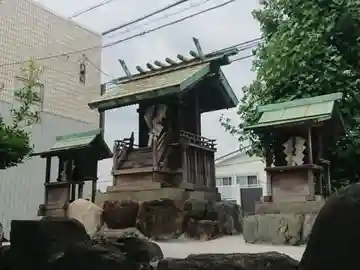 福勢神明社の本殿・本堂