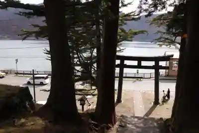 日光二荒山神社中宮祠の鳥居