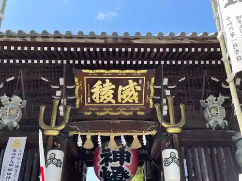 櫛田神社の山門・神門