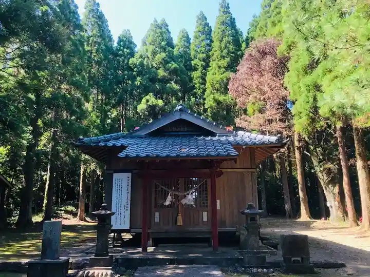 市木神社の本殿・本堂