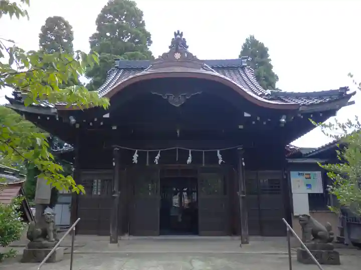 越中白山総社の本殿・本堂