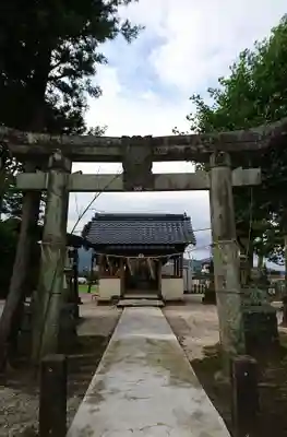 砂原阿蘇神社の鳥居