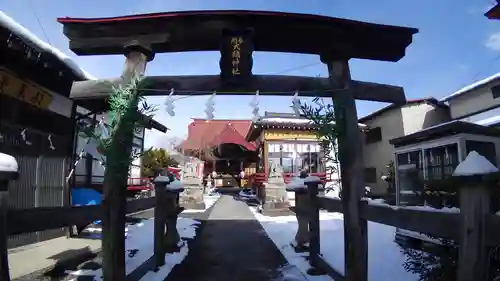 大鏑神社の鳥居