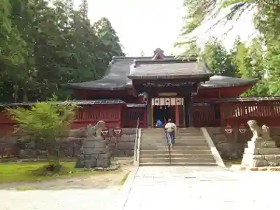 岩木山神社の山門・神門