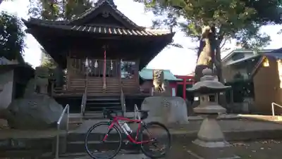 蓮沼氷川神社の本殿・本堂