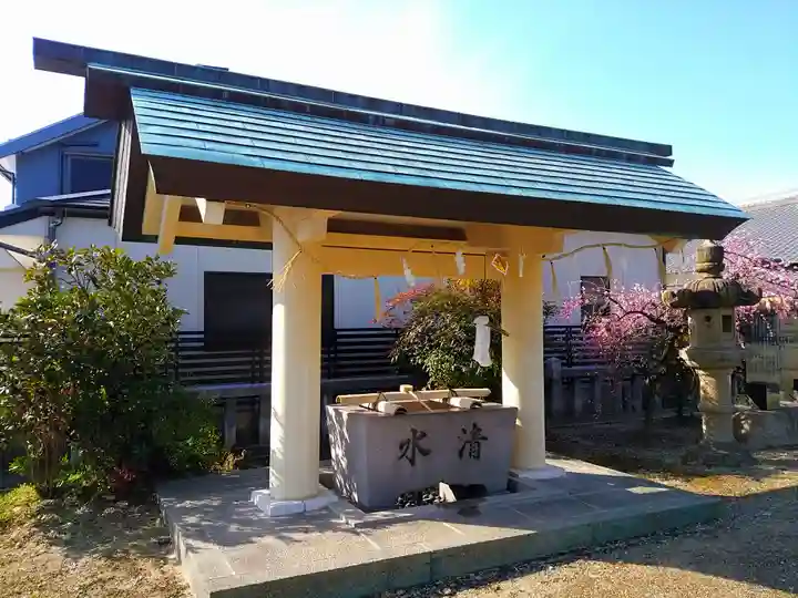 高野宮社の手水舎