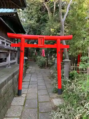 白笹稲荷神社の鳥居