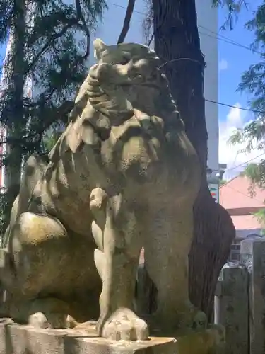 玉前神社の狛犬
