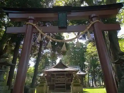 沙田神社の鳥居