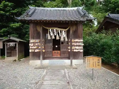 姉埼神社の末社・摂社