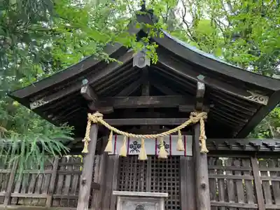 諏訪大社上社前宮の末社・摂社