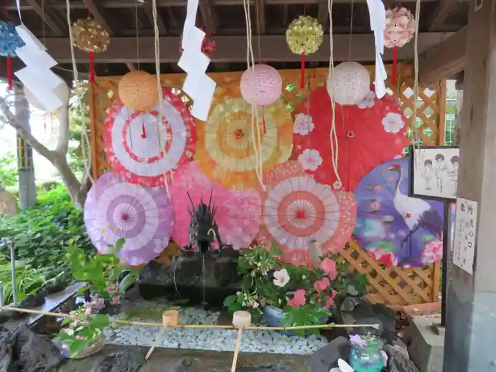 虻田神社の手水舎