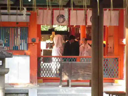 吉田神社の結婚式