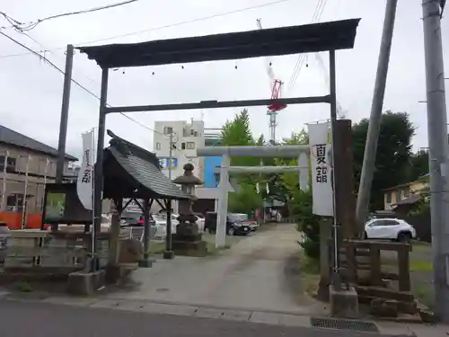 阿邪訶根神社の鳥居