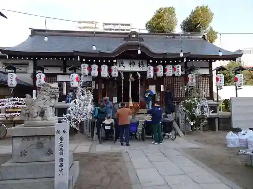 敷津松之宮　大国主神社の本殿