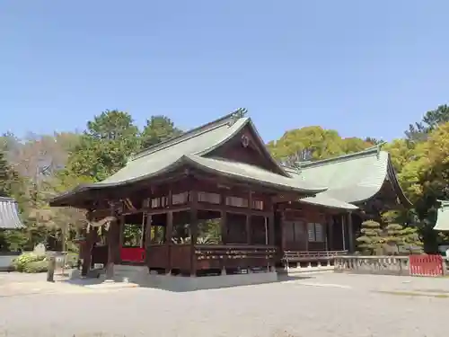 伊美別宮社の本殿・本堂