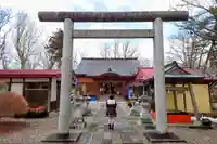 八幡秋田神社の鳥居