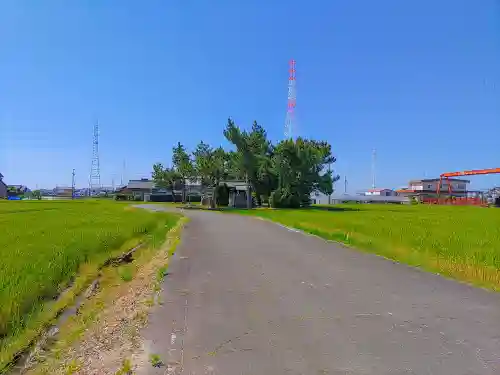 神明社（上押萩）のその他建物