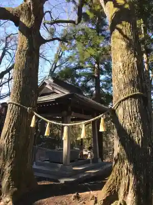 筒口神社の手水舎