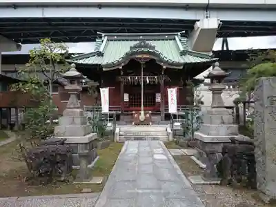 隅田川神社の本殿・本堂