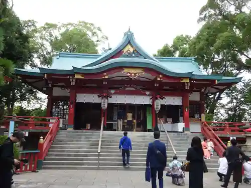 多摩川浅間神社の本殿・本堂