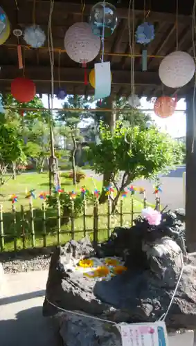 伊達神社の手水舎