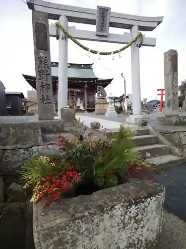 熊野福藏神社の鳥居