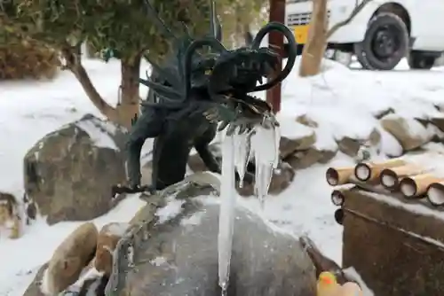 大鏑神社の手水